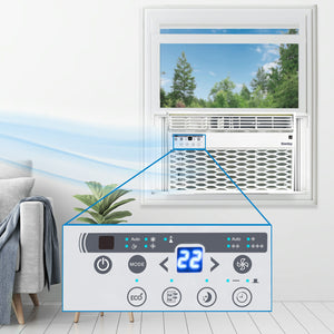 Danby - 8000 BTU Window AC White - DAC080EB6WDB