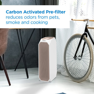 Danby - Air Purifier Up To 210 Sq. Ft. In White - DAP143BAW-UV