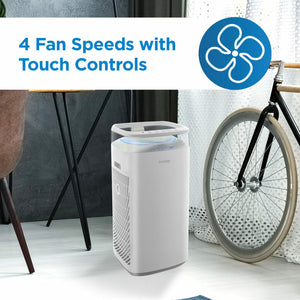 Danby - Air Purifier Up To 450 Sq. Ft. In White - DAP290BAW