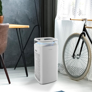 Danby - Air Purifier Up To 450 Sq. Ft. In White - DAP290BAW