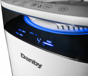 Danby - Air Purifier Up To 450 Sq. Ft. In White - DAP290BAW