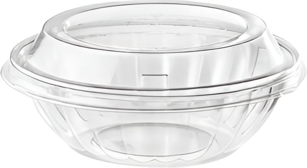 Darnel - 16 Oz Clear Plastic Bowls with Lids Combo, Pack of 200 - D771600S