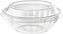 Darnel - 16 Oz Clear Plastic Bowls with Lids Combo, Pack of 200 - D771600S