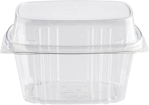 Darnel - 16 Oz SelloPlus Clear Hinged Deli Containers with High Dome Lid, 200/Cs - D751600G