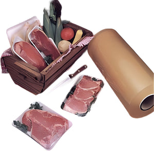 Darnel - 18" x 5000 ft Meat Film Wrap Box - SBA647-18-5000F