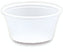 Darnel - 4 Oz Translucent Plastic Portion Cups, 25x100/cs - D634002A