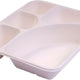 Darnel - 5 Compartment Biodegradable Lunch Tray, 400/cs - DN2014501