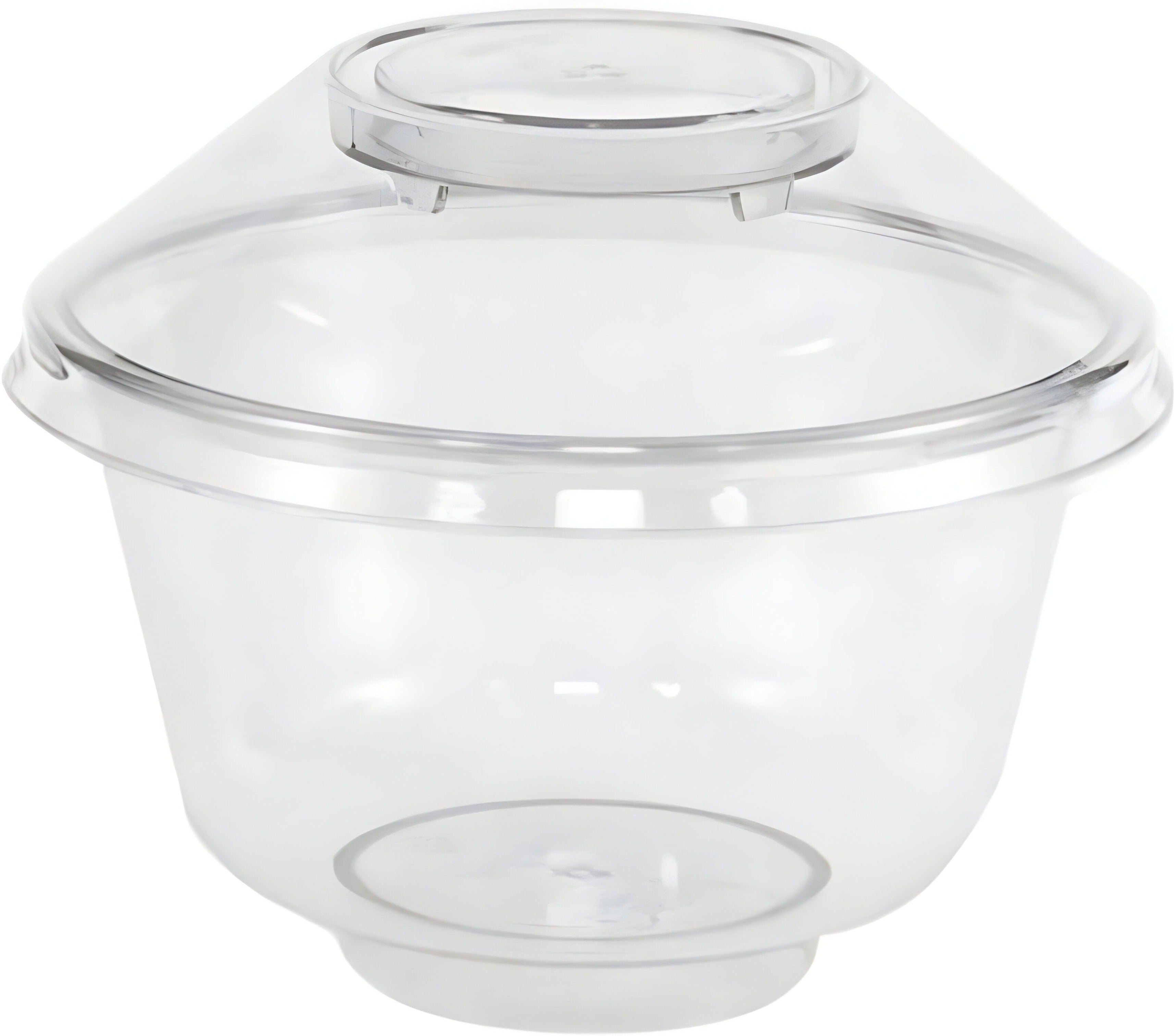 14HDL-W, Hot Drink Dome Lid White HIPS for 10 oz. 12 oz. 16 oz. & 20 oz.  Cup
