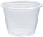 Dart - 1 Oz Clear Plastic Portion Cups, 2500/Cs - Pack of 100