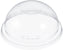 Dart - 10 Oz Clear Dome Lid No Hole fits Cold Plastic Cups, Pack of 1000 - DNR610