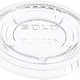 Dart - 100 PC Solo Ultra Clear Souffles PET Flat Lid Fits For Plastic Portion Cups, Pack of 2500 - PL100N