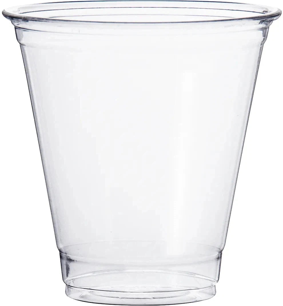 Dart - 12 Oz PET Clear Plastic Cups Squat , Fits lid 626TS, DNR626, DLR626, 626TP, 1000/cs - TP12S