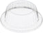 Dart - 12 Oz Solo Flat Dome Lid For Plastic Food Containers, Pack of 1000 - DF12-0090