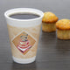 Dart - 12 Oz ThermoGlaze Insulated Foam Cups Stock Print, Pack of 1000 - 12X12G