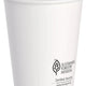 Dart - 12 Oz ThermoGuard Insulated Paper White Double Walled Hot Cup, 600/Cs - DWTG12W