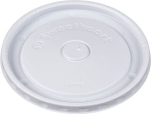 Dart - 12 Oz Vented Food Container Lid Paper Container Fits, Pack of 1200 - LVS512-0007