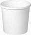 Dart - 12 Oz White Flexstyle DSP Paper Container, Pack of 500 - H4125-2050