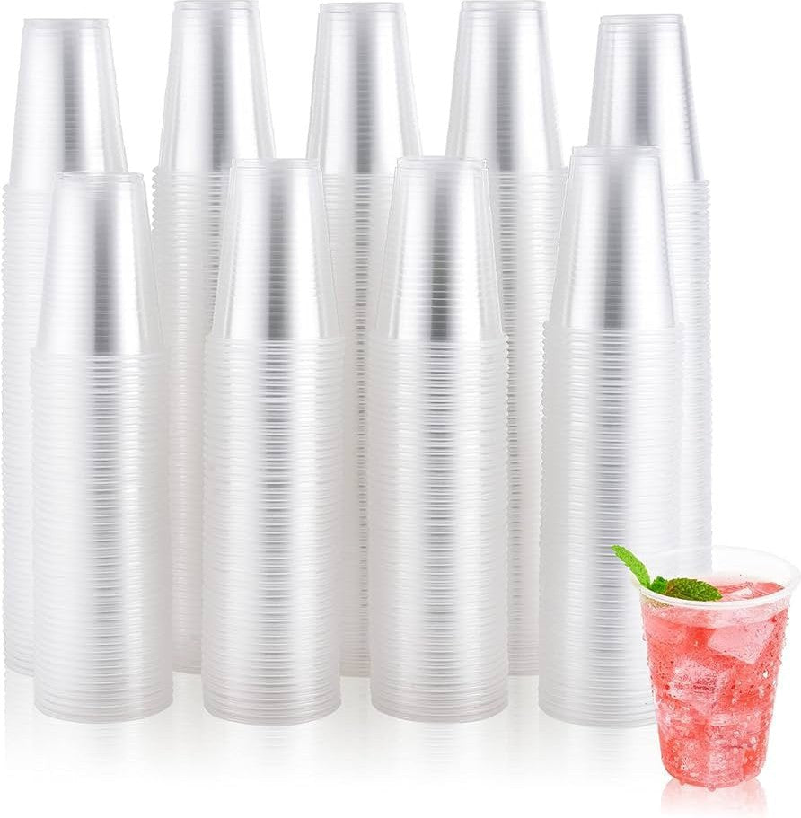 Dart - 14 Oz Solo White Party Plastic Cups, Pack of 1000 - P12SW