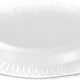 Dart - 16" Foam Plate, White Concorde Non-Laminated Foam Dinnerware, 1000/cs - 6PWC