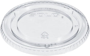 Dart - 16 Oz Clear Flat Lid Non Vented Fits - 24 oz Plastic Cups, Pack of 1000 - 626TP