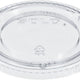 Dart - 16 Oz Clear Flat Lid Non Vented Fits - 24 oz Plastic Cups, Pack of 1000 - 626TP