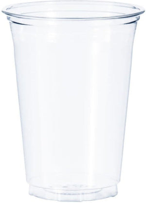 Dart - 16 Oz Clear Solo Ultra Tall PET Plastic Cups, Pack of 1000 - TR16