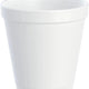 Dart - 16 Oz EPS Foam White Container, 500/Cs - 16MJ20