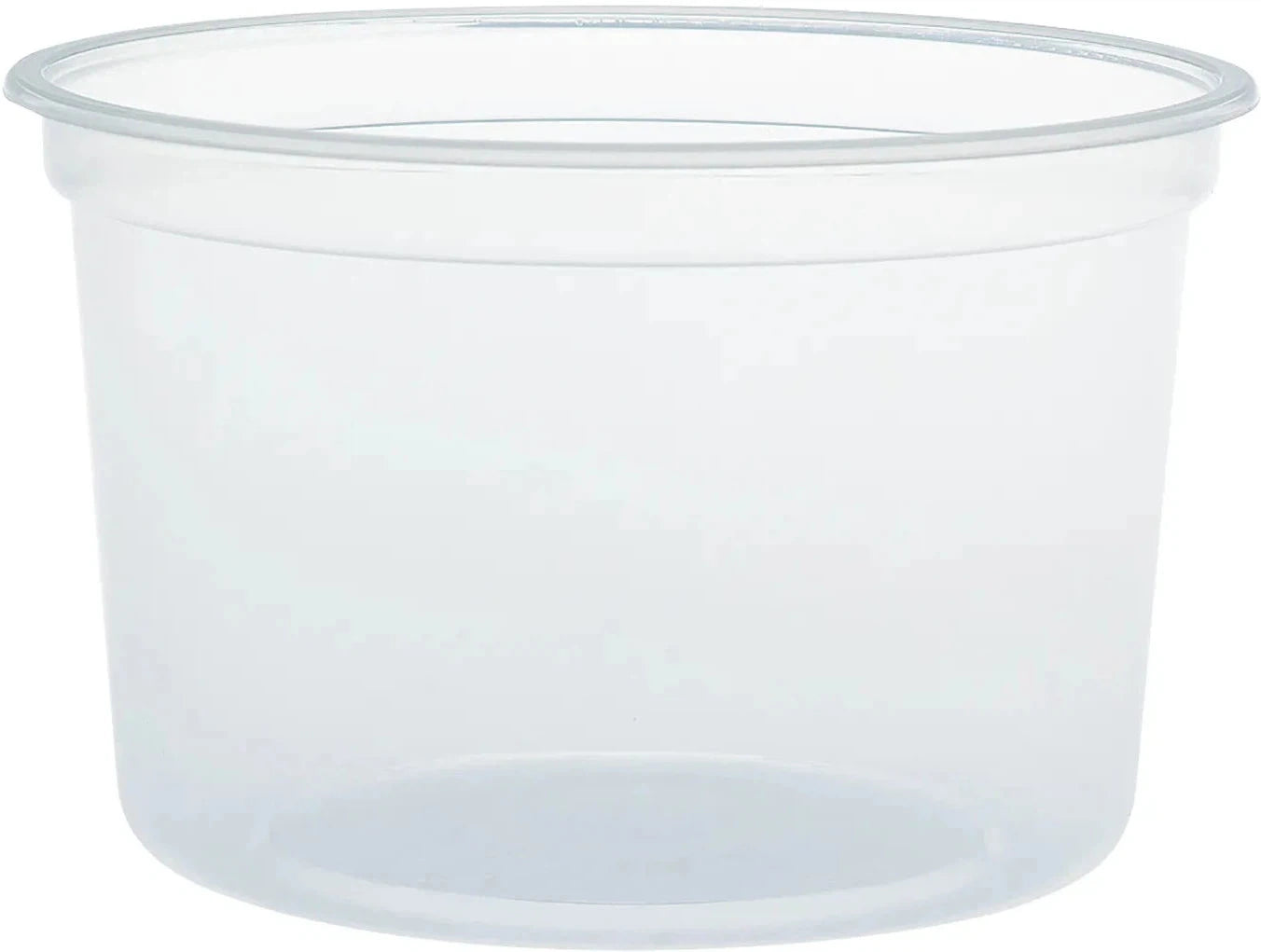 Dart - 16 Oz PP Plastic Clear Deli Container, 500/Cs - MN16-0100