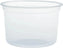 Dart - 16 Oz PP Plastic Clear Deli Container, 500/Cs - MN16-0100