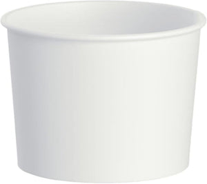 Dart - 16 Oz Solo VS SSP White Paper Container, Pack of 500 - VS516