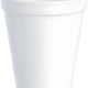 Dart - 16 Oz White EPS Foam J Cups, Pack of 1000 - 16J16