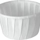 Dart - 1.25 Oz Solo White Paper Portion Cups, Pack of 250 - 125-2050