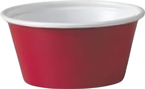 Dart - 2 Oz Solo Red Plastic Portion Cups, Pack of 250 - B200RD