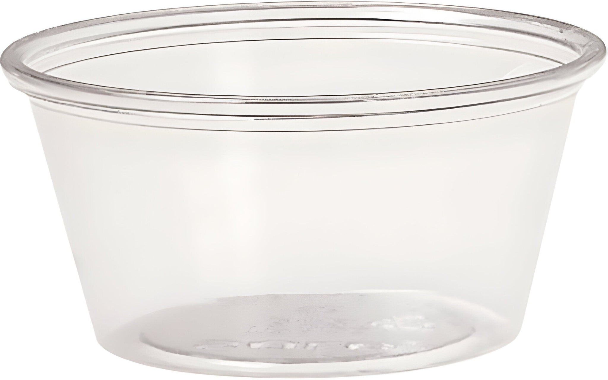 Dart - 2 Oz Solo Ultra Clear Souffles Plastic Portion Cups, Pack of 2500 - TH200-0090