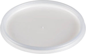 Dart - 20 Oz Translucent Plastic Lid, fits 32AJ20, 8SJ20, 12SJ20, 1000/cs - 20JL