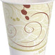 Dart - 24 Oz Solo Symphony Design Waxed Cold Paper Cups, Pack of 1000 - RP24TP-J8000