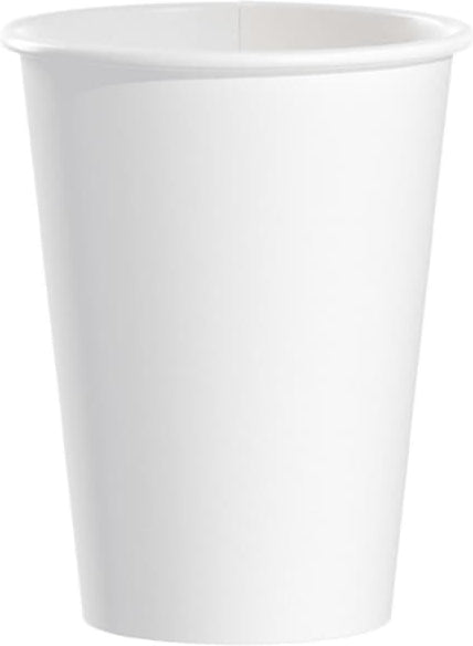 Dart - 24 Oz Solo White Paper Hot Cups, Pack of 500 - 424WN-2050