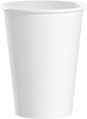 Dart - 24 Oz Solo White Paper Hot Cups, Pack of 500 - 424WN-2050