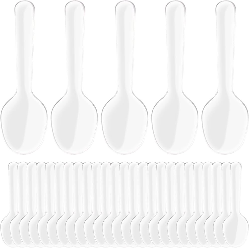 Dart - 3" Taster Spoon White Cutlery & Napkins, Pack of 3000 - 00080-0222