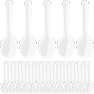 Dart - 3" Taster Spoon White Cutlery & Napkins, Pack of 3000 - 00080-0222