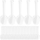 Dart - 3" Taster Spoon White Cutlery & Napkins, Pack of 3000 - 00080-0222