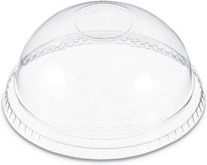 Dart - 32 Oz Clear Dome Lid 1" Hole Fits Plastic Cups, Pack of 500 - DL639