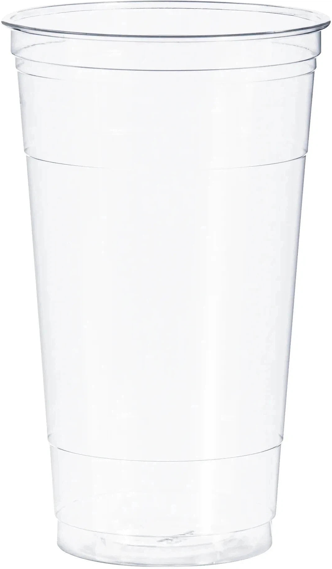 Dart - 32 Oz Clear Straight Wall Plastic Cups PET, 300/Cs - TC32