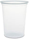 Dart - 32 Oz Translucent Polypro Plastic Deli Container, 500/cs - MN32-0100