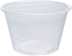 Dart - 3/4 Oz Clear Plastic Portion Cups, Pack of 2500- 075P