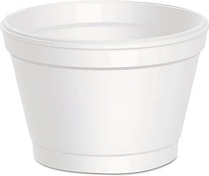 Dart - 3.5 Oz Cup Foam Containers, Pack of 1000 - 35J6