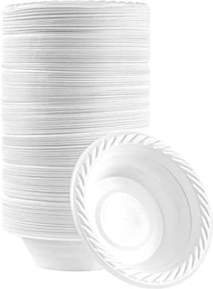 Dart - 5 Oz White Foam Bowls, Pack of 1000 - 5BWWC