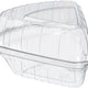 Dart - 5" x 6" Clear OPS Plastic Pie Wedge Container - C54HT1