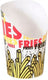 Dart - 5.5 Oz Solo Scoop Fries Design Plastic Food Containers, 1200/Cs - GSP49-83013