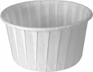 Dart - 5.5 Oz Solo White Paper Portion Cups, Pack of 250 - 550-2050